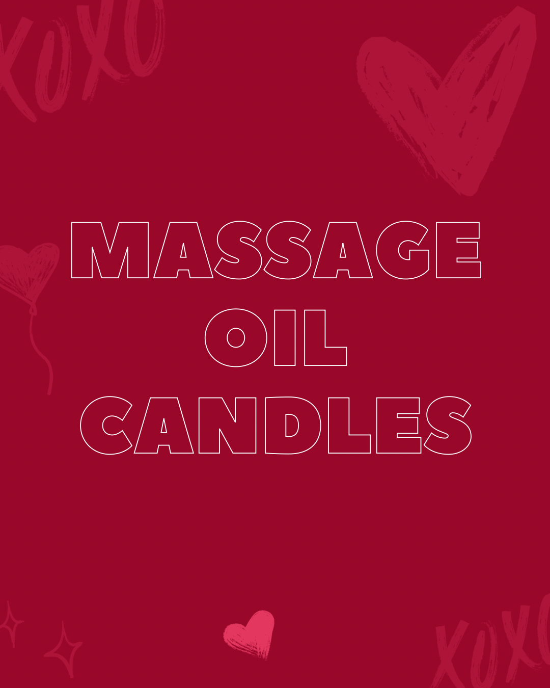 Massage Oil Candles