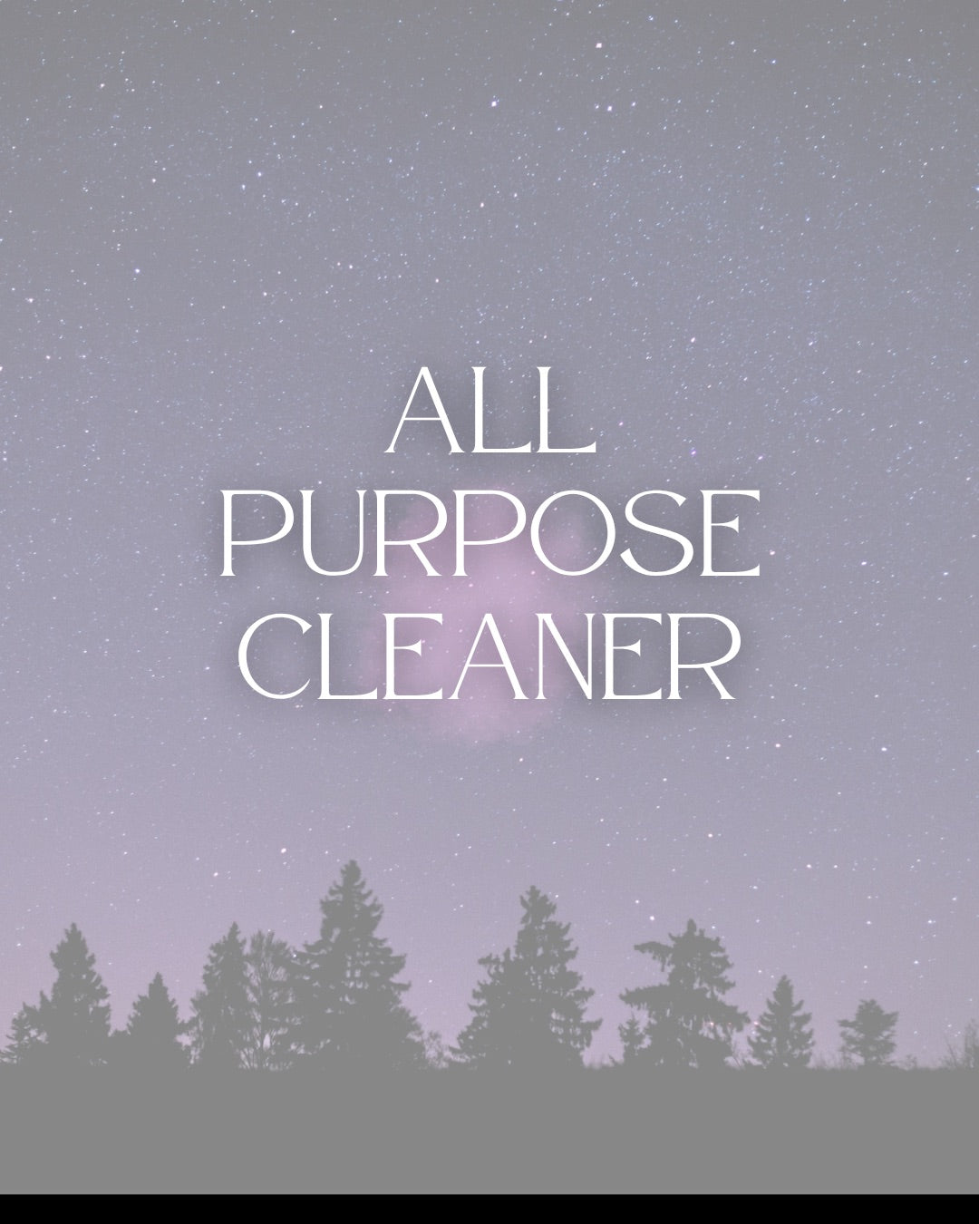 All Purpose Cleaner