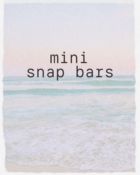 Mini Snap Bars